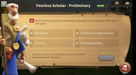 ROK – All Peerless Scholar Questions & Answers 2024 .